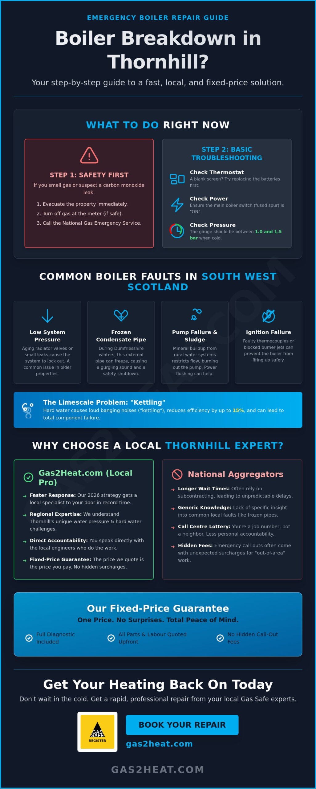 Emergency Boiler Repair in Thornhill: Rapid 2026 Local Response