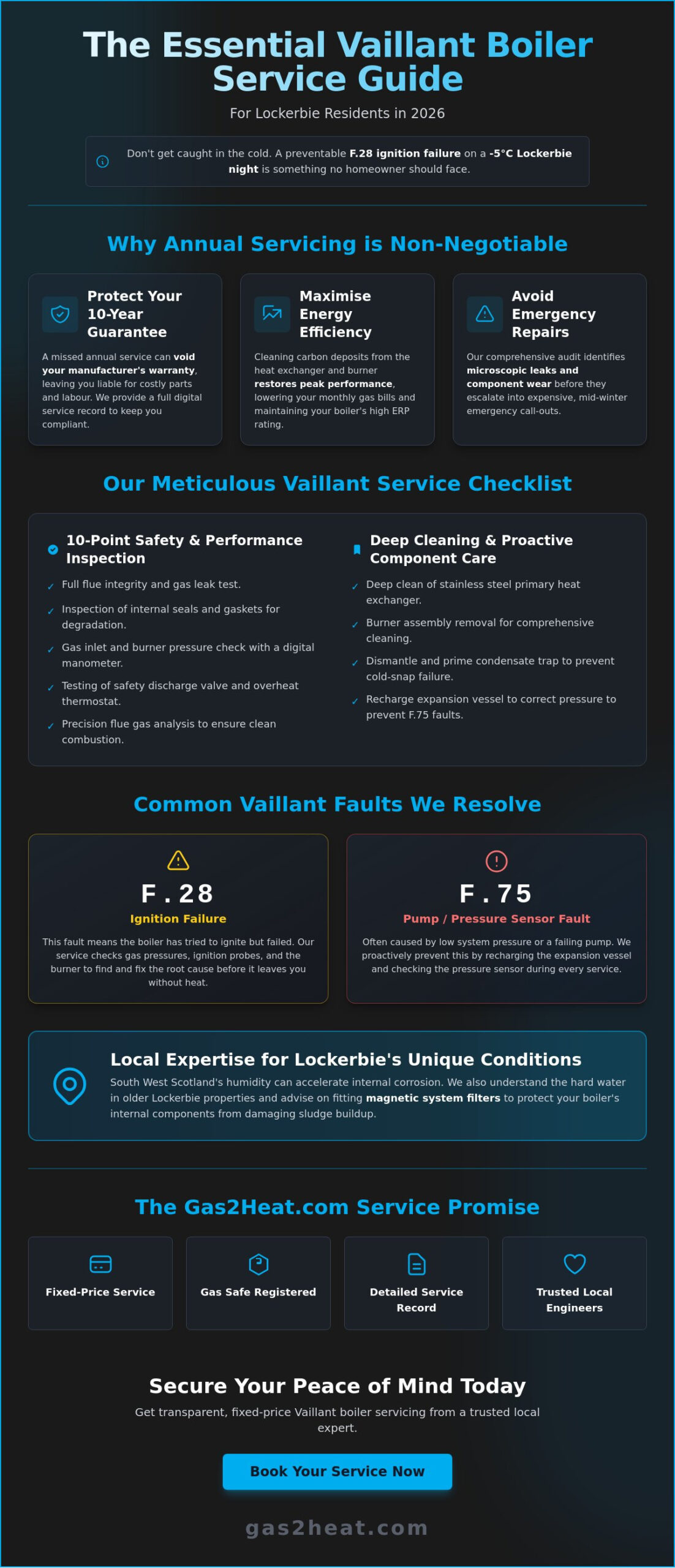 Vaillant Boiler Service Lockerbie: Expert Gas Safe Maintenance for 2026