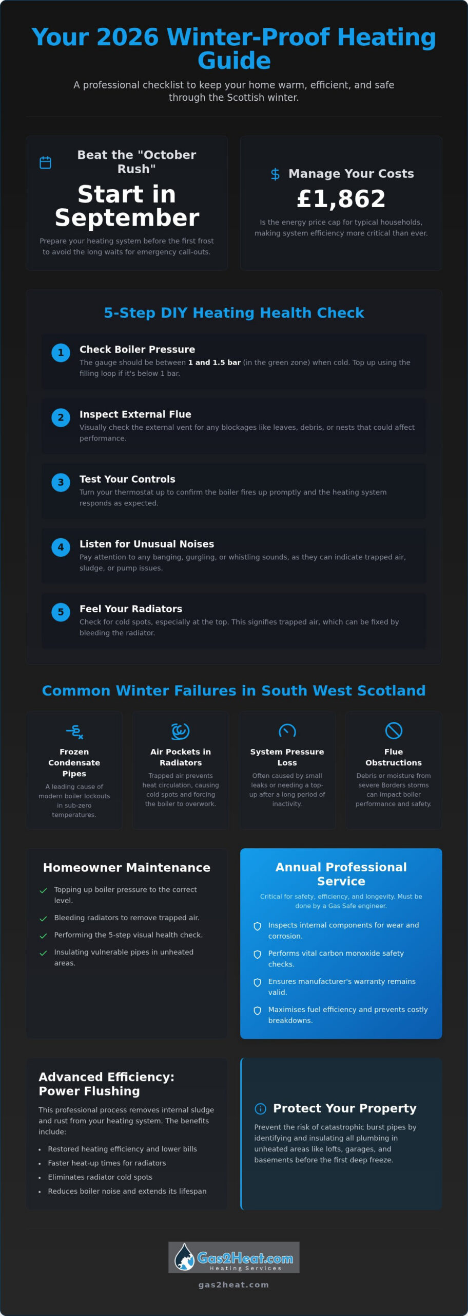 Winter Heating Preparation Scotland: The 2026 Homeowner’s Checklist